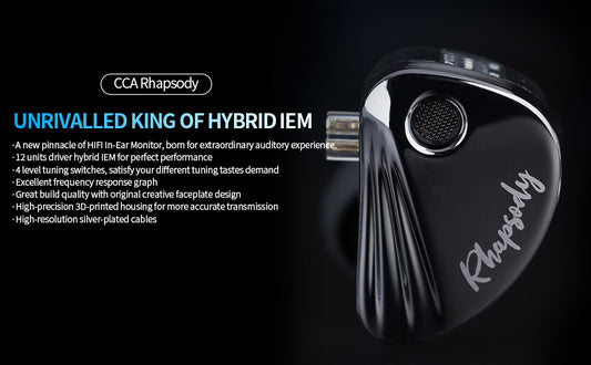 CCA Rhapsody Earphones Review By Bad Guy Good Audio Reviews